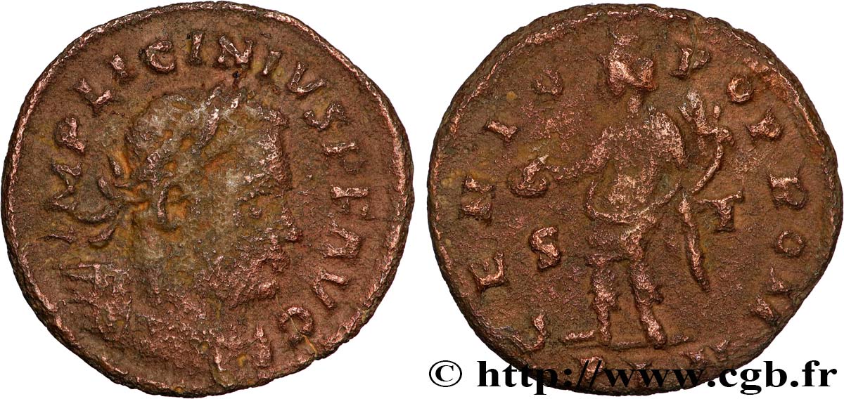LICINIUS Ier Follis ou nummus TB