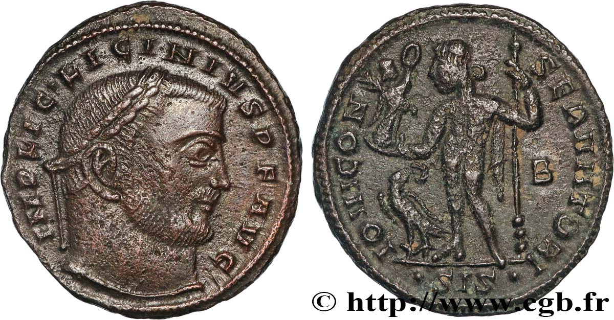 LICINIUS I Follis ou nummus AU