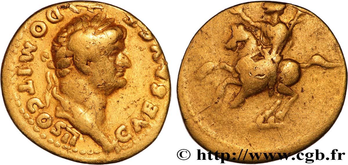 DOMITIANUS Aureus XF/VF