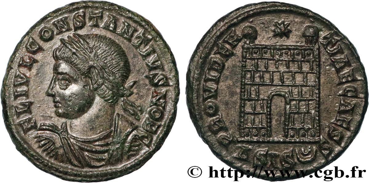 COSTANZO II Centenionalis ou nummus MS