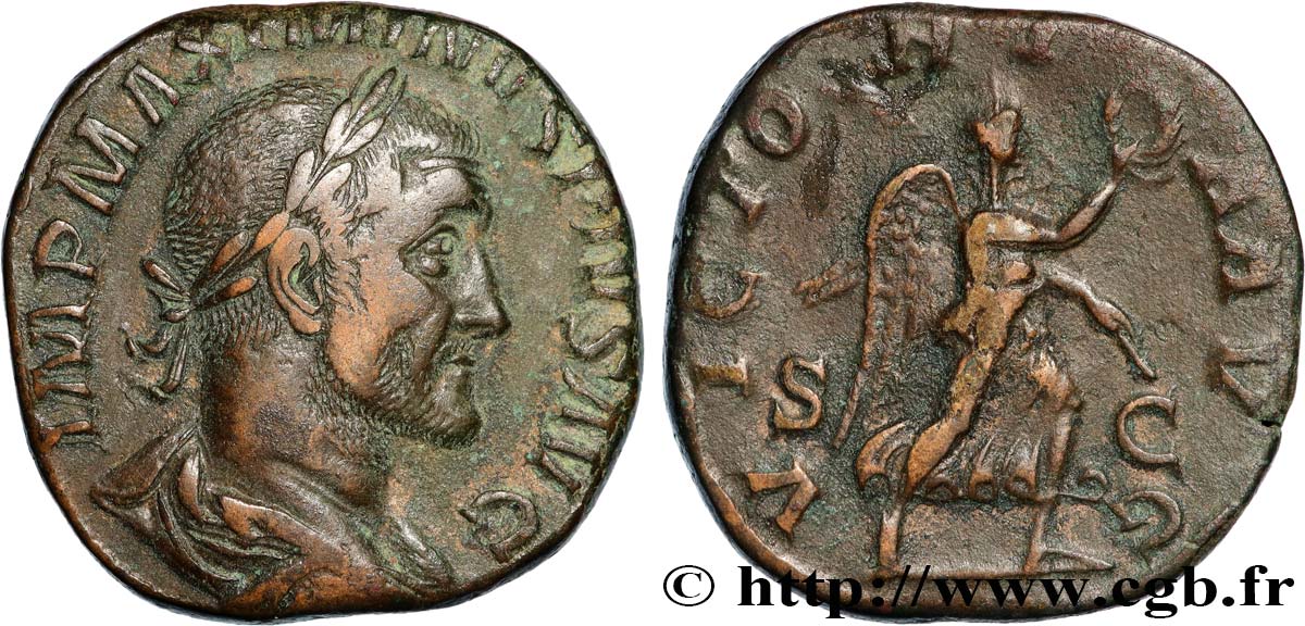 MAXIMINUS I Sesterce AU/XF