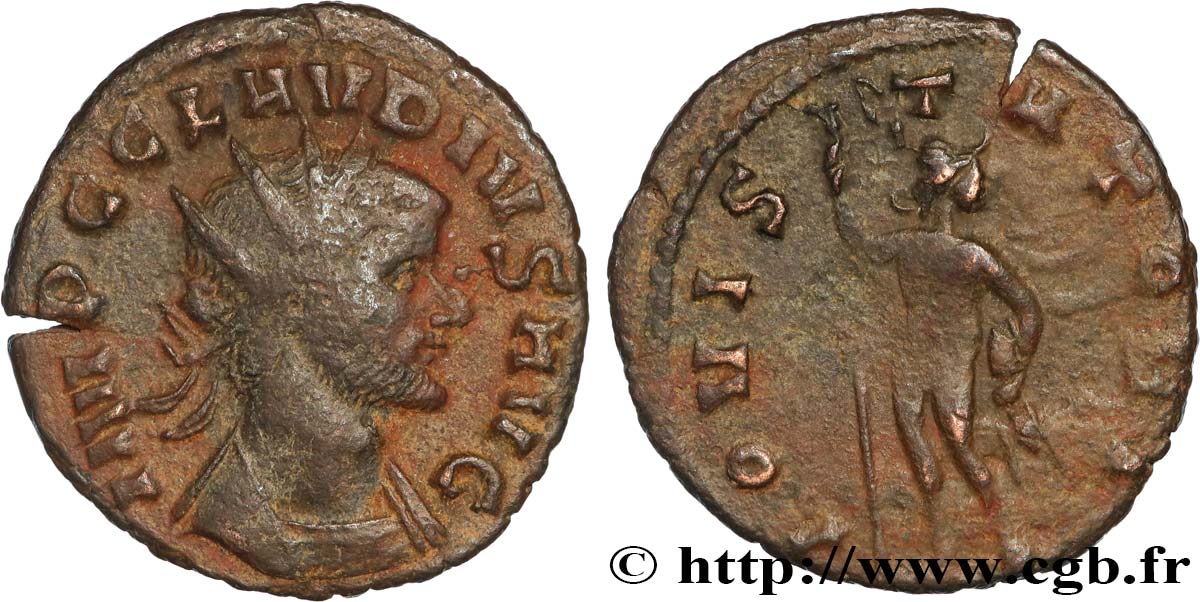 CLAUDIUS II GOTHICUS Antoninien XF