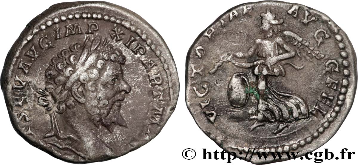 SEPTIMIUS SEVERUS Denier XF