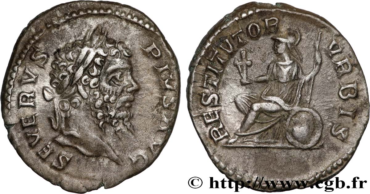 SEPTIMIUS SEVERUS Denier AU