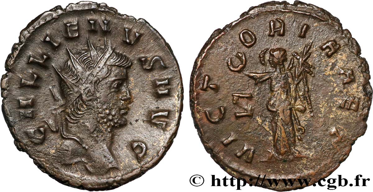 GALLIENUS Antoninien AU/XF