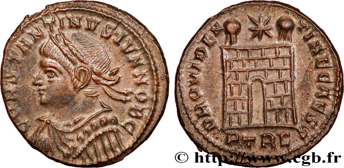 COSTANTINO II Centenionalis ou nummus SPL