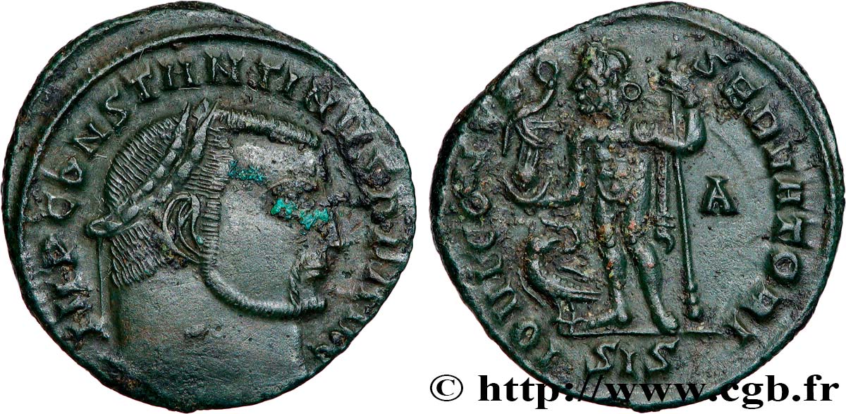 CONSTANTINE I THE GREAT Follis ou nummus AU