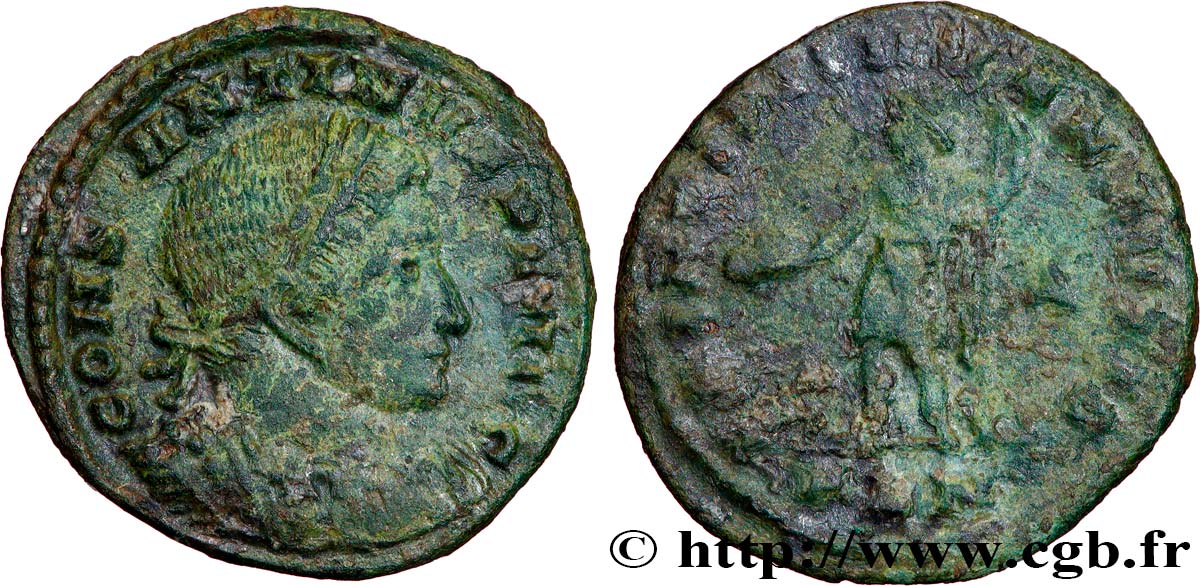 CONSTANTINE I THE GREAT Follis ou nummus XF/VF