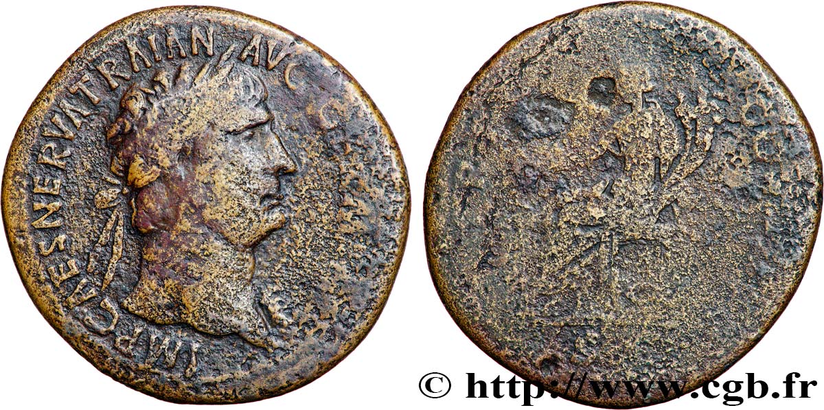TRAJAN Sesterce TB+/B+