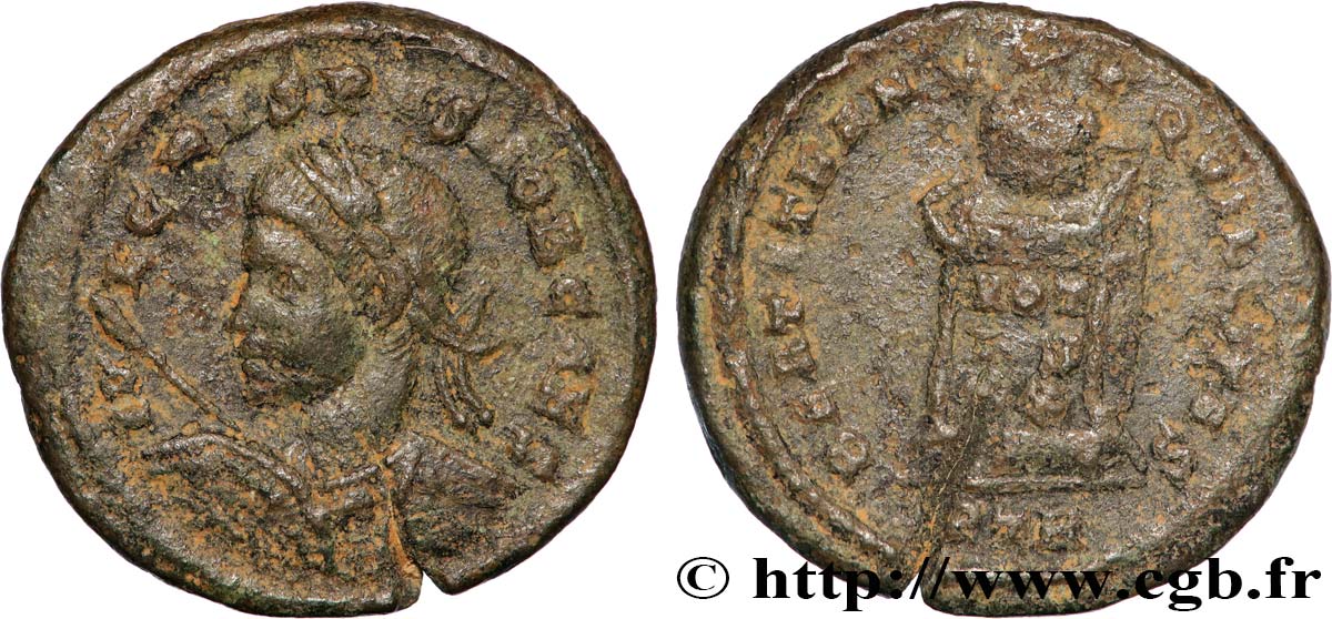 CRISPUS Centenionalis ou nummus TB+
