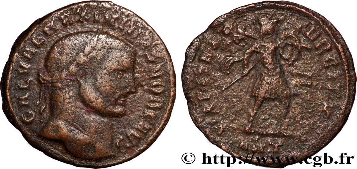 MAXIMINUS II DAIA Follis ou nummus VF