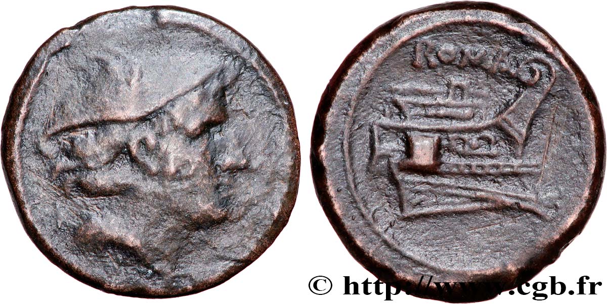 ROMAN REPUBLIC - ANONYMOUS Semuncia XF