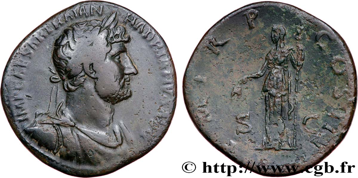 HADRIANUS Sesterce SS/fSS