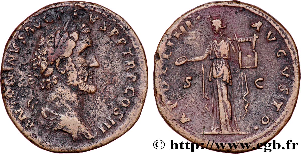 ANTONINUS PIUS Sesterce SS