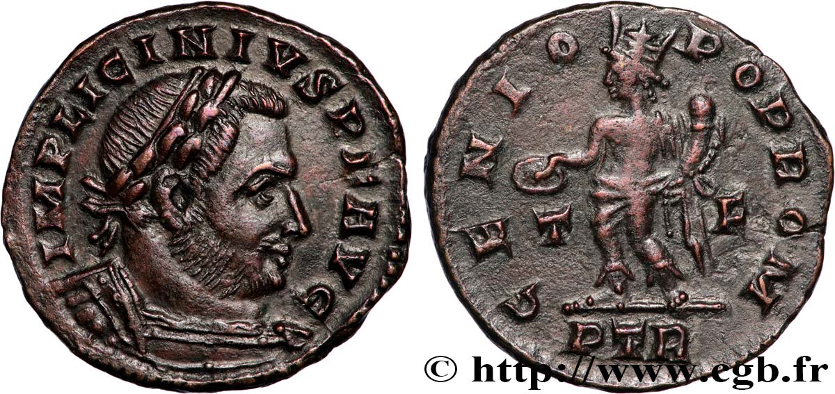 LICINIUS I Follis ou nummus AU