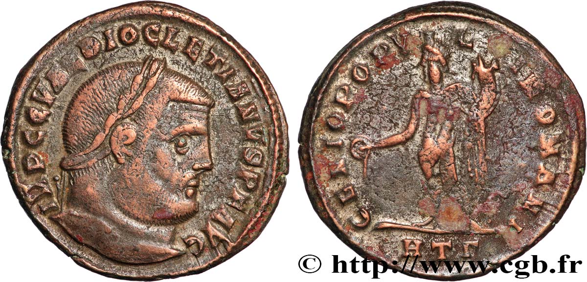 DIOCLETIANUS Follis ou nummus fVZ/SS