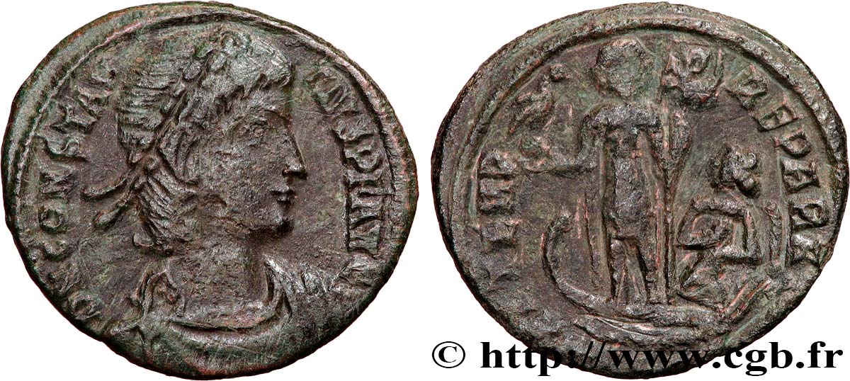 CONSTANTIUS II Demi-maiorina XF