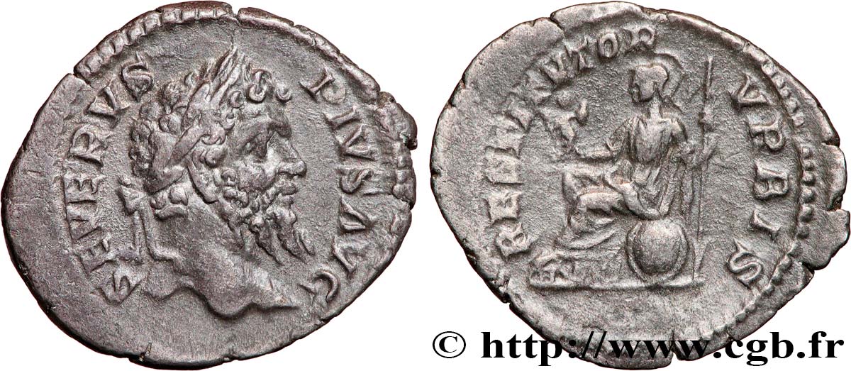 SEPTIMIUS SEVERUS Denier AU