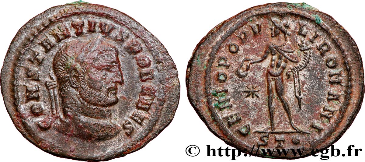 CONSTANTIUS I Follis ou nummus SS/fVZ