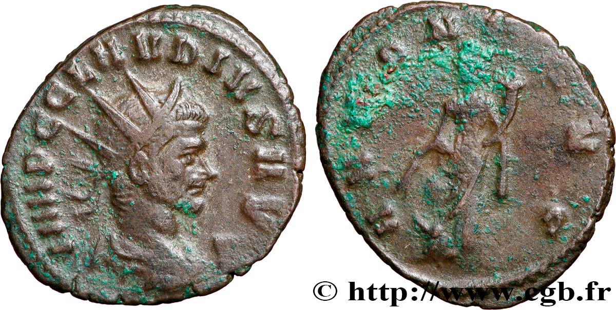 CLAUDIUS II GOTHICUS Antoninien XF