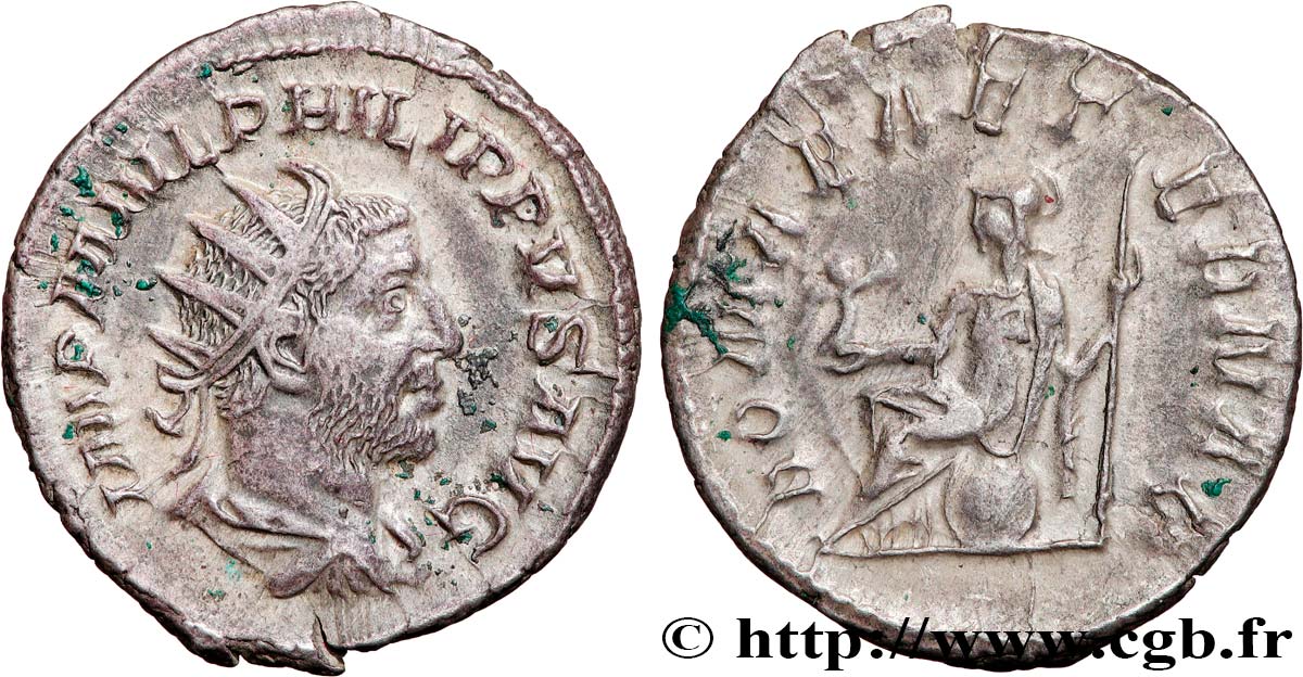 FILIPPO I PADRE Antoninien q.SPL
