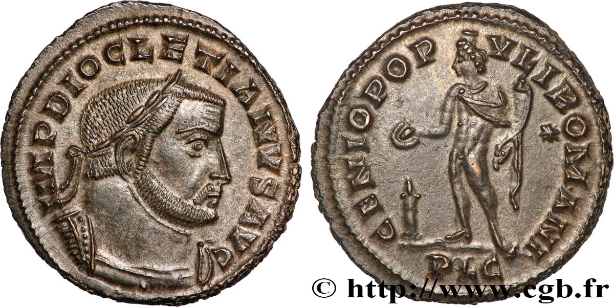 DIOCLETIANUS Follis ou nummus fST