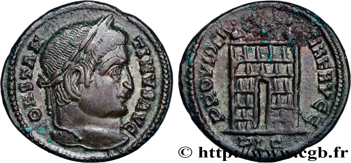 CONSTANTINE I THE GREAT Centenionalis ou nummus AU