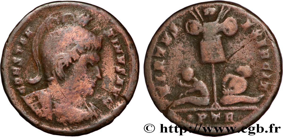 CONSTANTINE I THE GREAT Centenionalis ou nummus VF