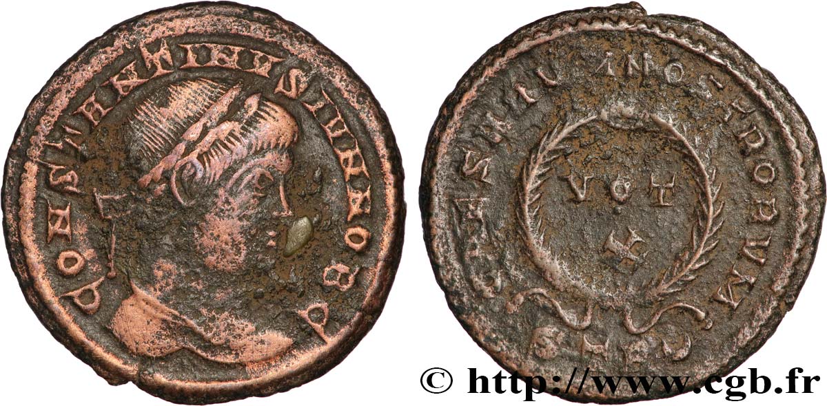 CONSTANTINUS II Centenionalis ou nummus fSS/SS