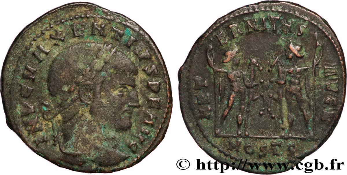 MAXENTIUS Follis ou nummus fSS/SS