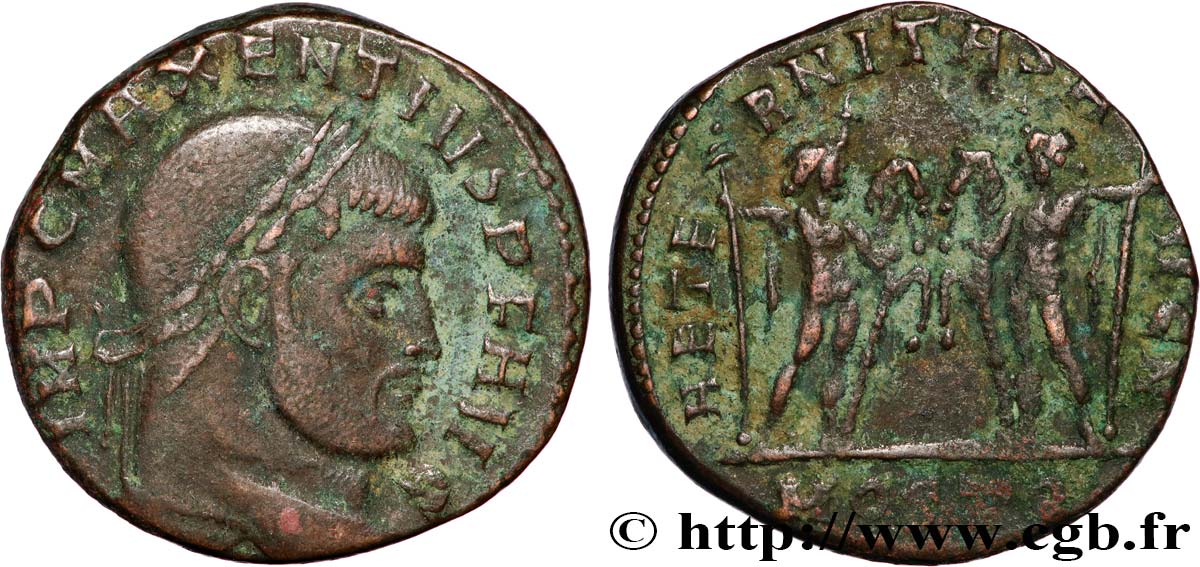 MAXENTIUS Follis ou nummus XF