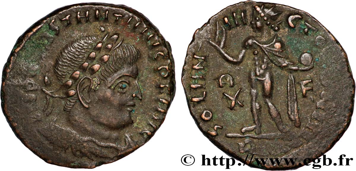 CONSTANTINE I THE GREAT Follis ou nummus AU