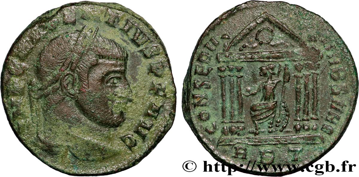 MAXENTIUS Follis ou nummus XF/AU