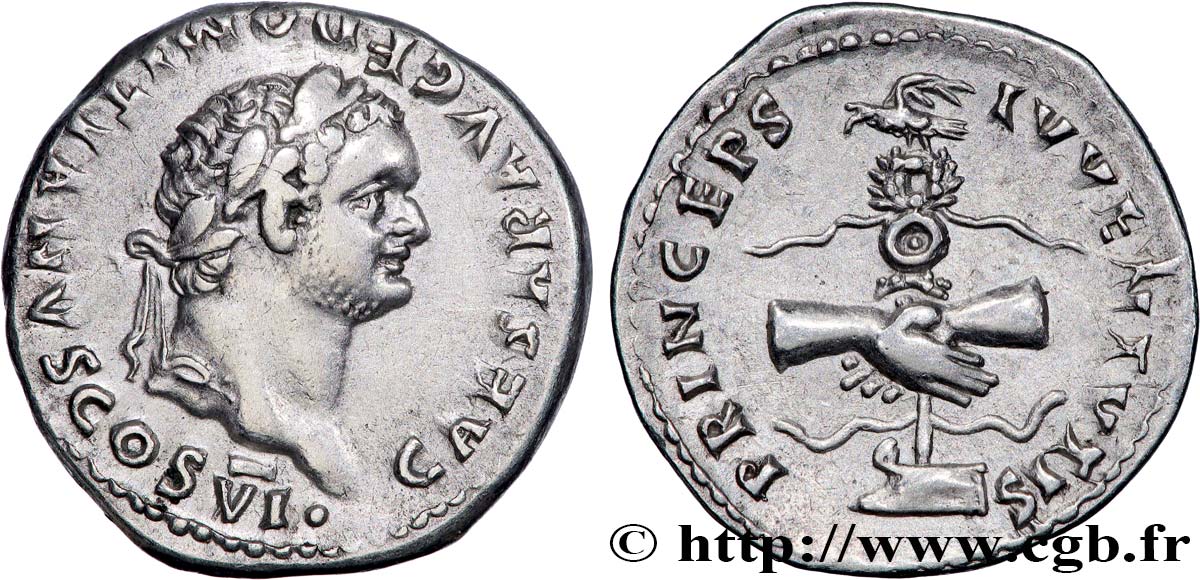 DOMITIANUS Denier MS/MS