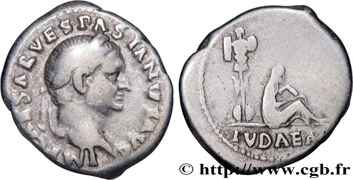 VESPASIAN Denier XF