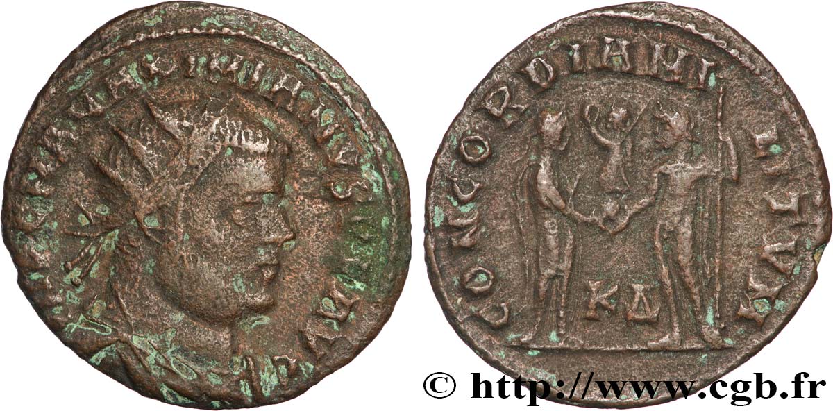 MAXIMIANUS HERCULIUS Pseudo ou néo-aurelianus XF