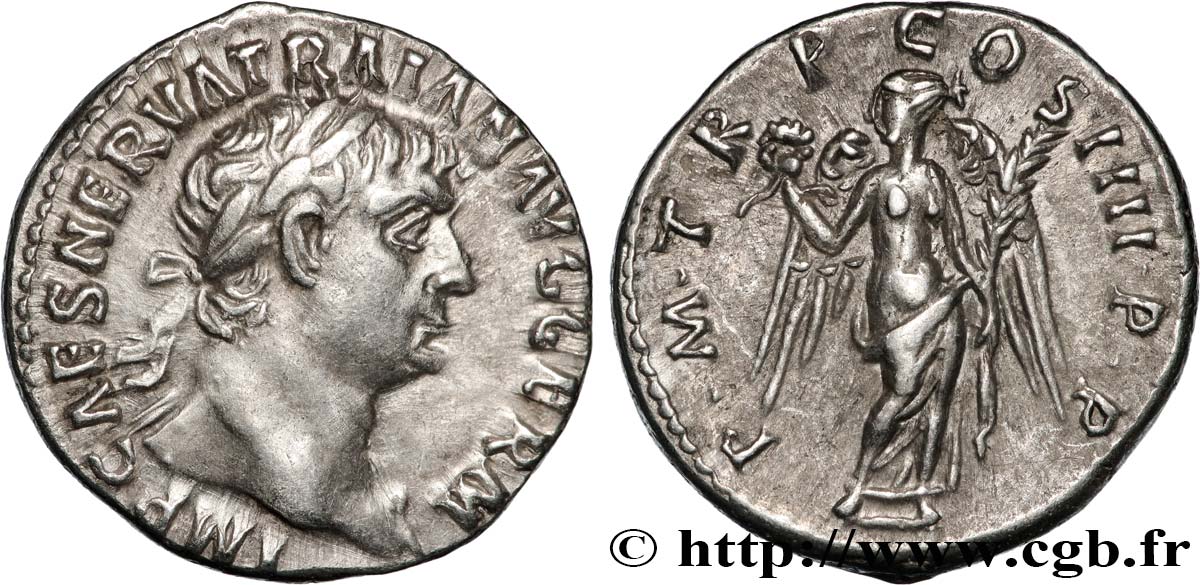 TRAJANUS Denier MS