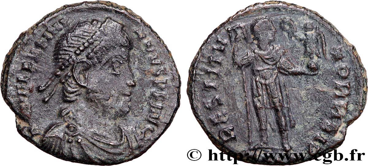 VALENTINIAN I Demi-maiorina, (PB, Æ 3) XF