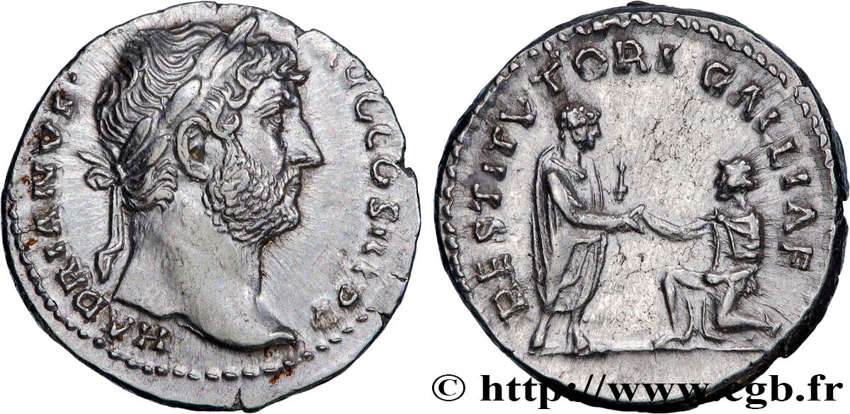 HADRIANUS Denier fST/VZ