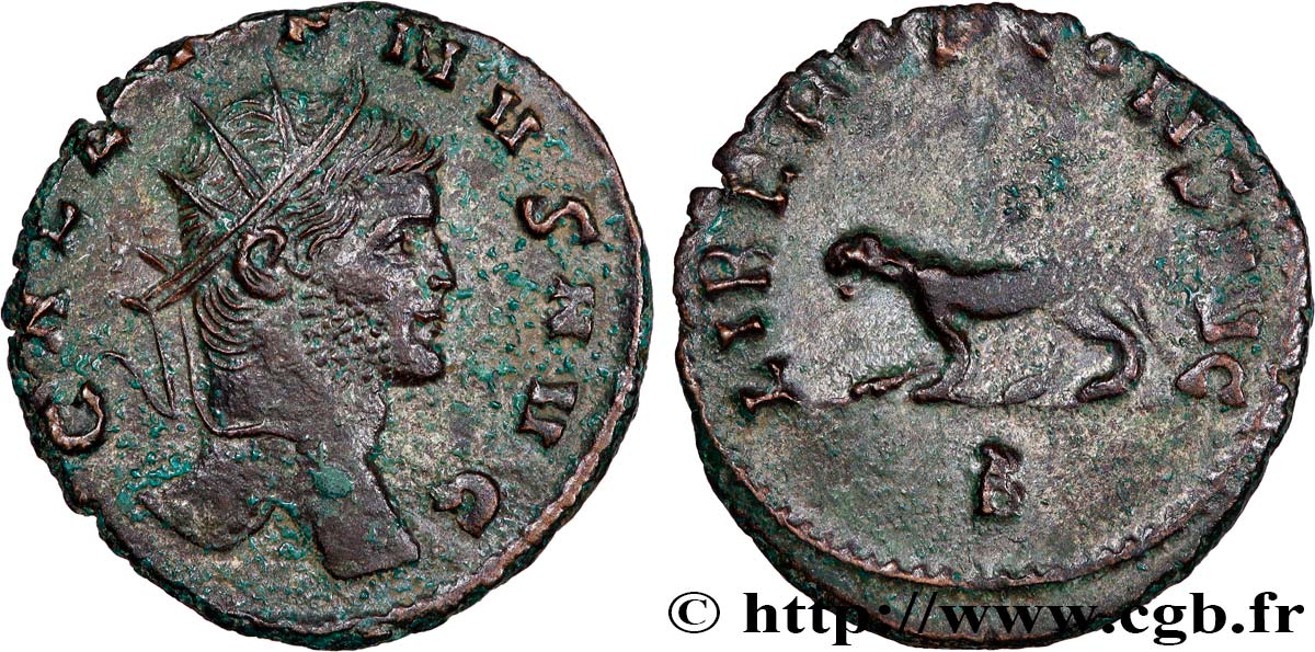 GALLIENUS Antoninien AU/XF