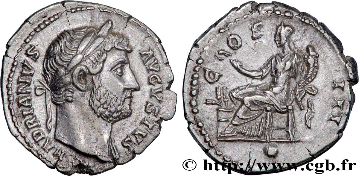 HADRIANUS Denier fST