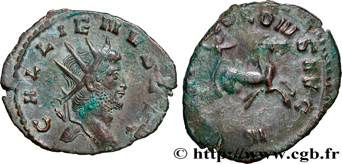 GALLIENUS Antoninien AU/XF