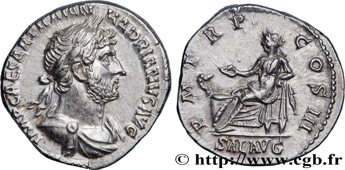 HADRIAN Denier MS/MS