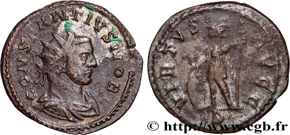 CONSTANTIUS I Aurelianus AU/XF