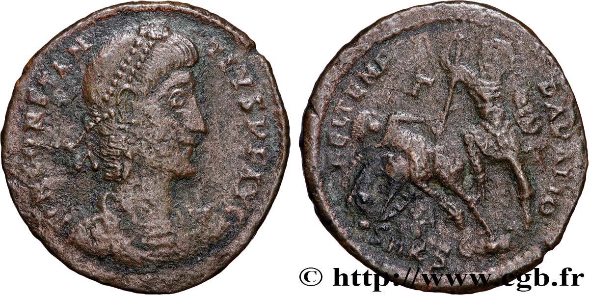 CONSTANTIUS II Maiorina fSS