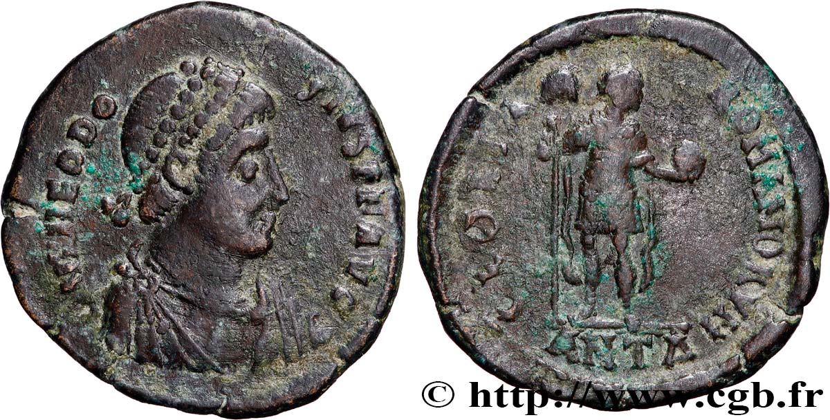 THEODOSIUS I Maiorina pecunia SS/fSS