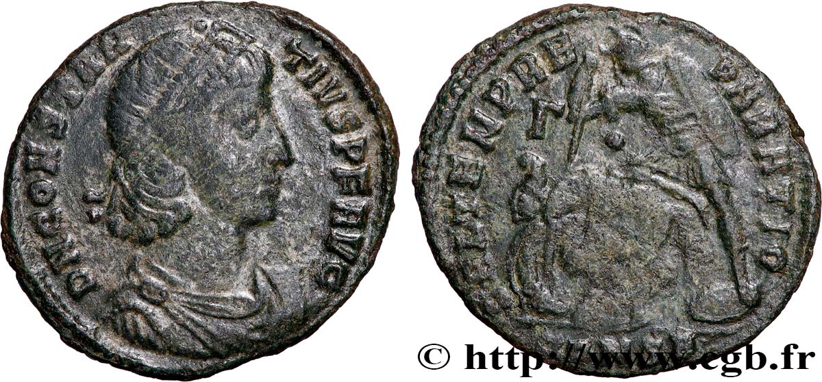 CONSTANCIO II Maiorina, (MB, Æ 2) MBC+