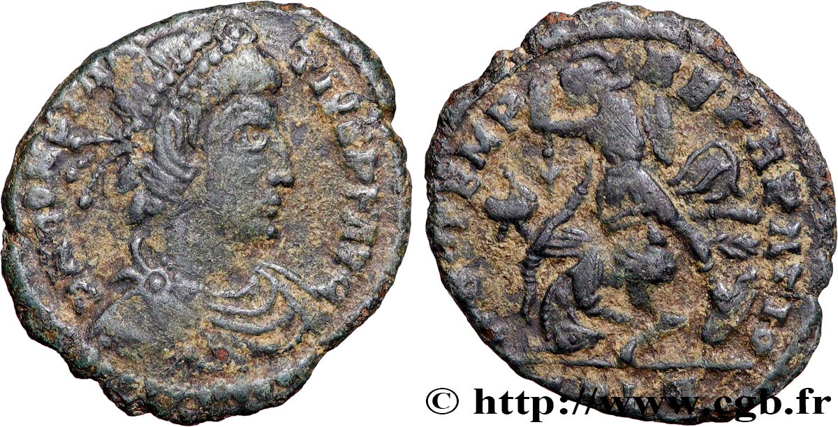 CONSTANTIUS II Maiorina, (MB, Æ 2) SS/fSS