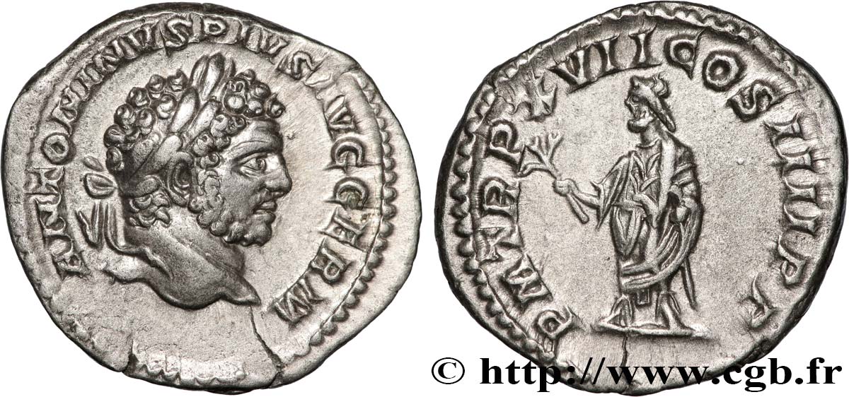 CARACALLA Denier MS/SPL