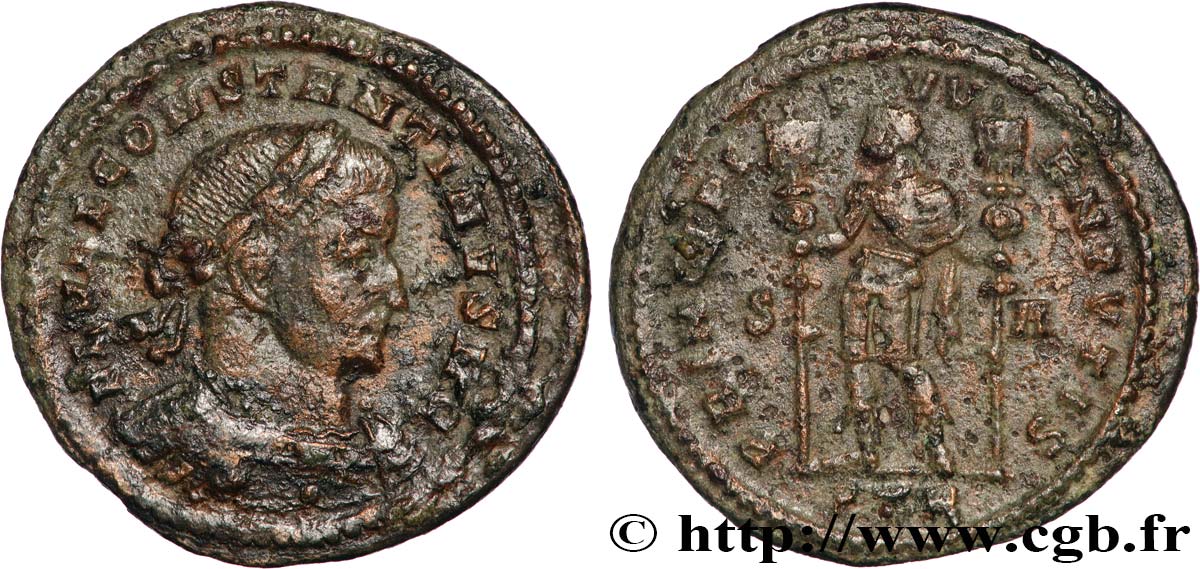 CONSTANTINUS I DER GROßE Follis ou nummus SS